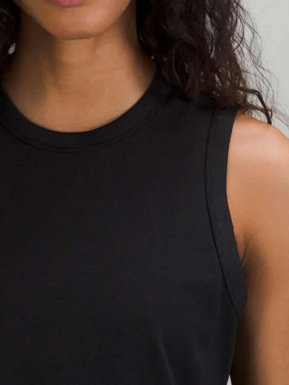 Lululemon Classic-Fit Cotton-Blend Dress Black size 10 NWOT